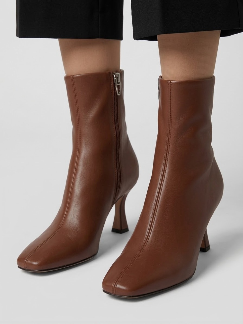 dolce vita Glamor Heeled Boots in Brown US 8 Like New